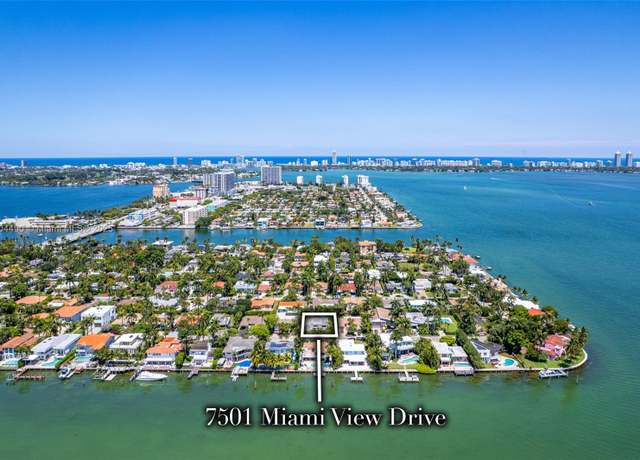 Property at 7501 Miami View Dr, North Bay Village, FL 33141, 2 beds, 2 baths