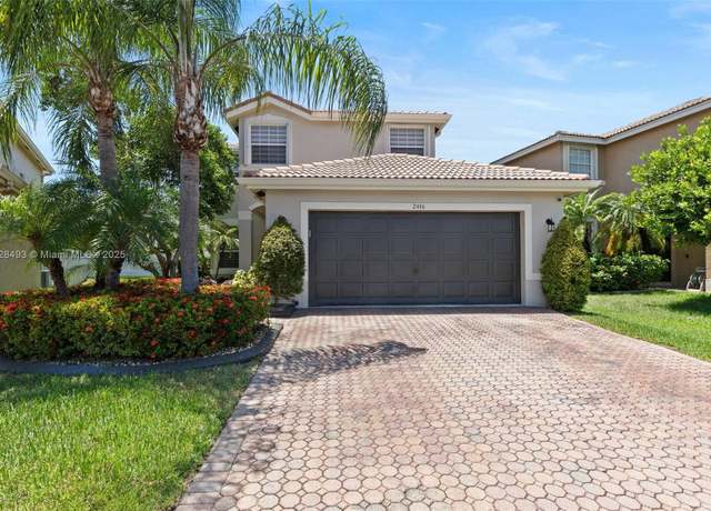 Property at 2406 SW 162nd Ter, Miramar, FL 33027, 4 beds, 2.5 baths