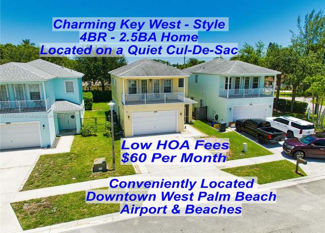 Property at 6236 Lottie Ln, Lake Worth, FL 33462, 4 beds, 2.5 baths