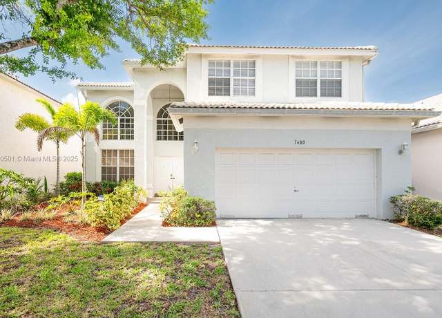 Property at 7600 Belmonte Blvd, Margate, FL 33063, 4 beds, 2.5 baths
