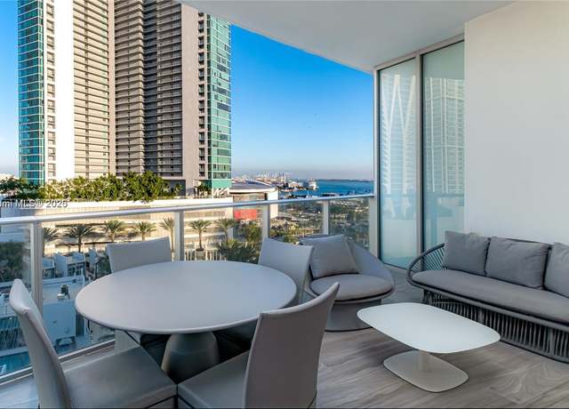 Property at 851 NE 1st Ave #1203, Miami, FL 33132, 2 beds, 3 baths