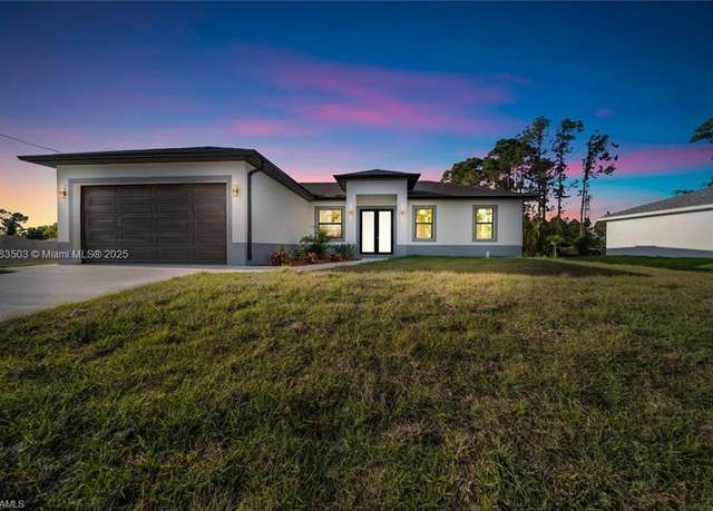 Property at 3411 13th St SW, Lehigh Acres, FL 33976, 3 beds, 2 baths