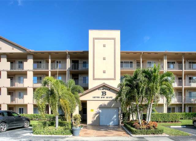 Property at 13705 SW 12th St Unit 103B, Pembroke Pines, FL 33027, 2 beds, 2 baths