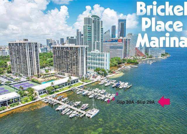 Property at 1901 Brickell Ave Slips 29a, Miami, FL 33129