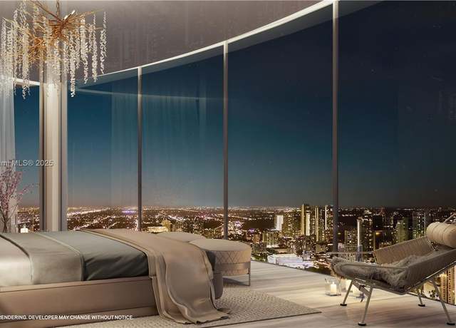 Property at 851 NE 1st Ave Ph 5500, Miami, FL 33132, 4 beds, 5.5 baths