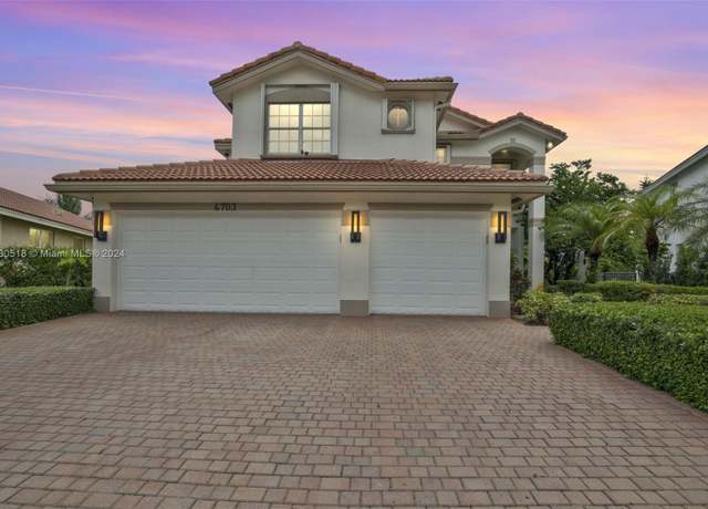 Property at 4703 SW 176th Ter, Miramar, FL 33029, 6 beds, 4 baths