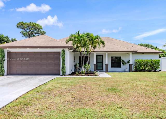 Property at 1149 SE Sandia Dr, Port St Lucie, FL 34983, 5 beds, 2 baths