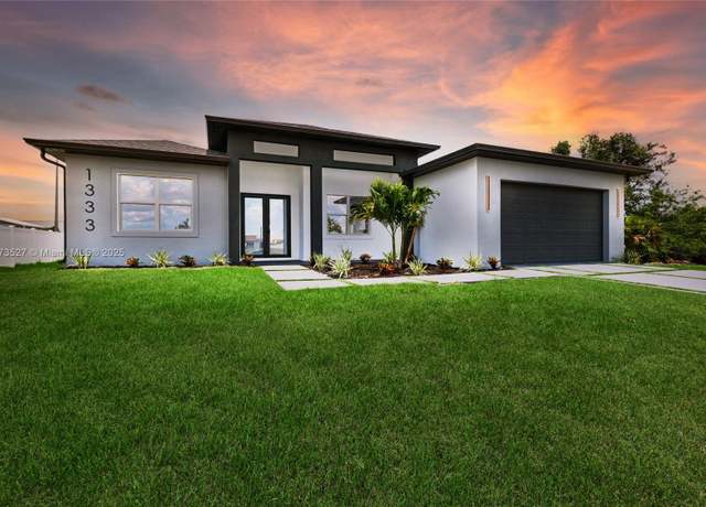 Property at 1333 NW 4th St, Cape Coral, FL 33993, 4 beds, 3 baths