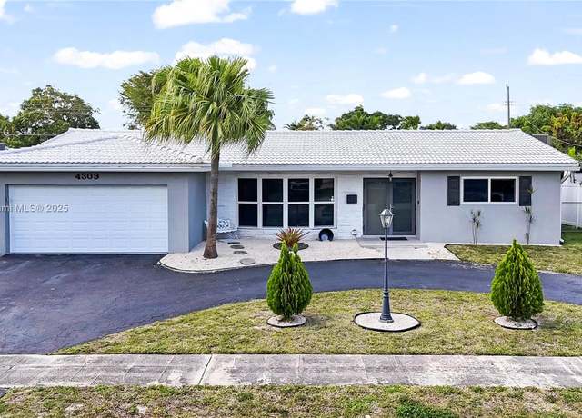 Property at 4309 Jackson St, Hollywood, FL 33021, 4 beds, 2 baths