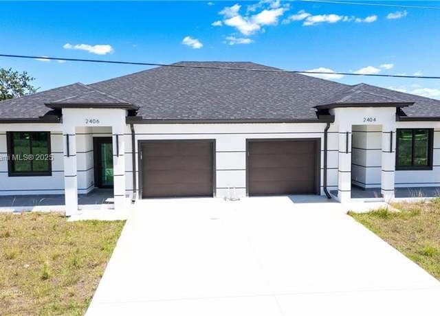 Property at 2404/2406 N Crawford Ave, Lehigh Acres, FL 33971