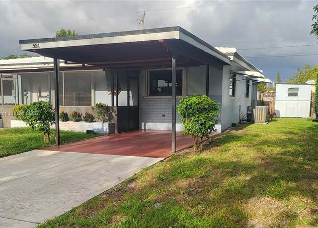 Property at 521 N 70th Way, Hollywood, FL 33024, 3 beds, 1 bath