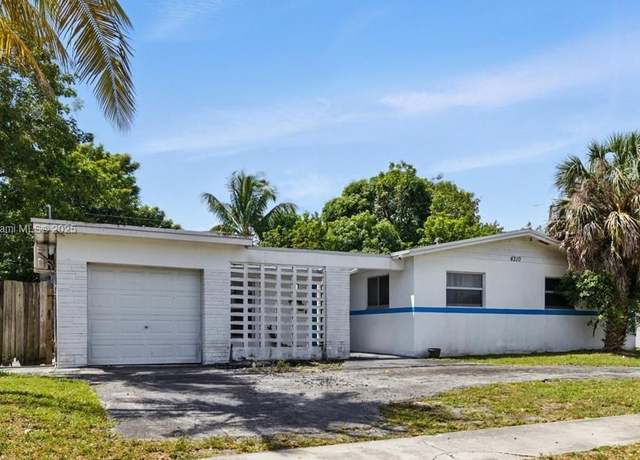 Property at 4210 NW 23rd St, Lauderhill, FL 33313, 3 beds, 2 baths