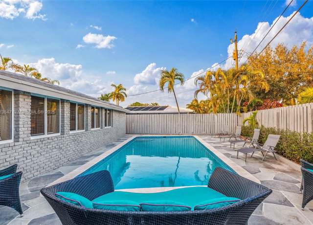 Property at 5740 NE 19th Ave, Fort Lauderdale, FL 33308, 4 beds, 3 baths