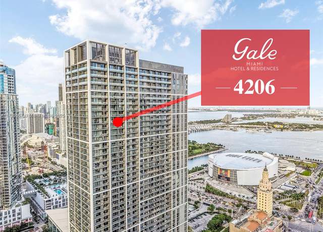 Property at 601 NE 1st Ave #4206, Miami, FL 33132, 1 bath