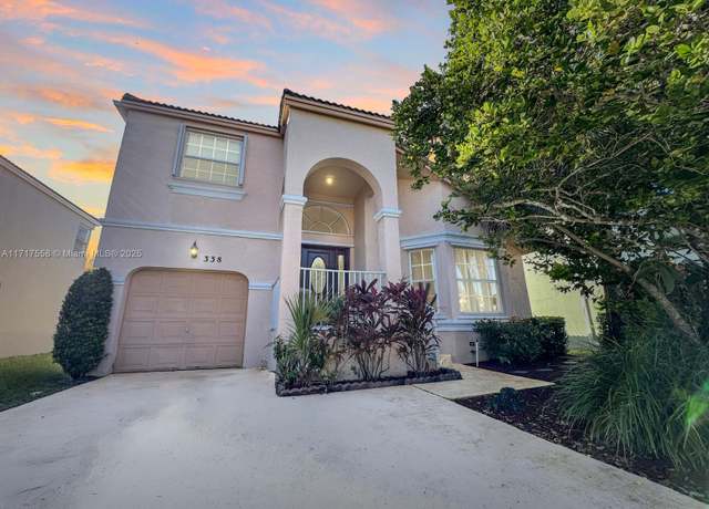 Property at 338 NW 152nd Ln, Pembroke Pines, FL 33028, 3 beds, 2.5 baths