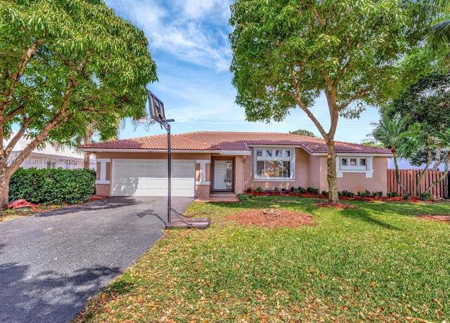 Property at 9861 NW 28th Pl, Coral Springs, FL 33065, 4 beds, 2 baths