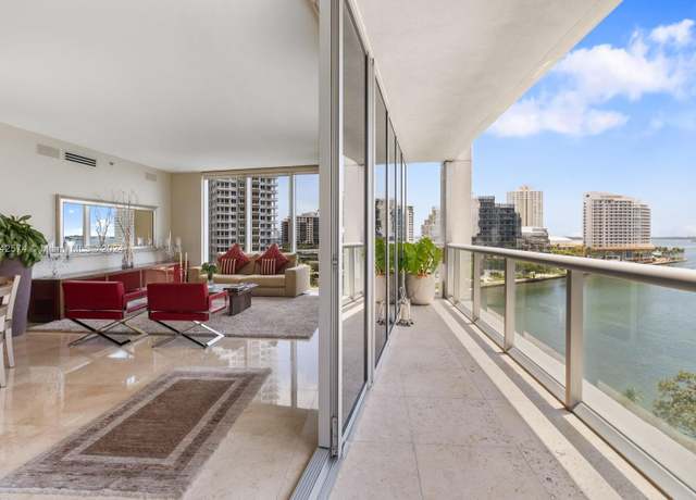 Property at 495 Brickell Ave #901, Miami, FL 33131, 3 beds, 2 baths