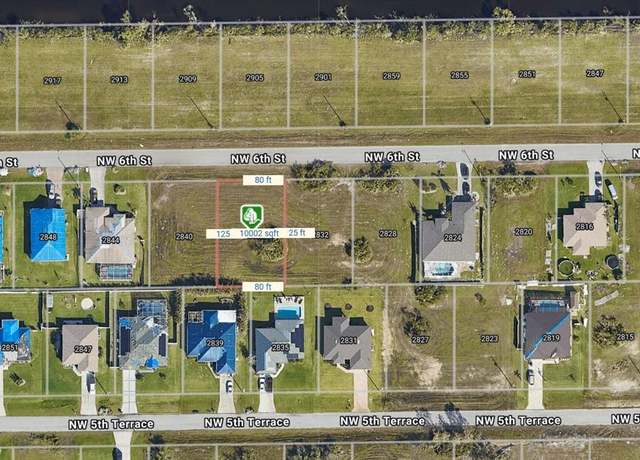 Property at 2836 NW 6 St, Cape Coral, FL 33193