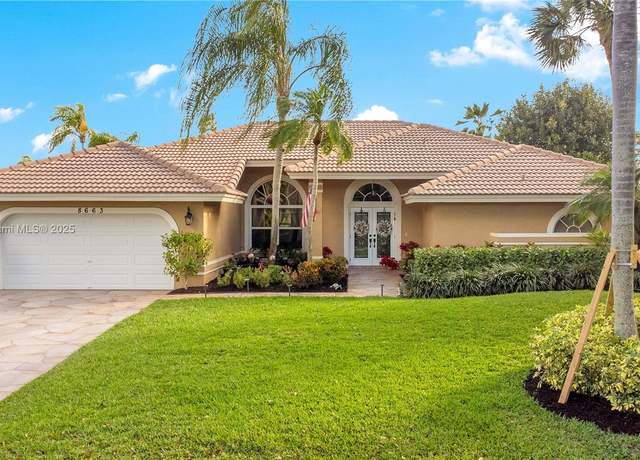 Property at 8663 NW 50th Dr, Coral Springs, FL 33067, 4 beds, 2.5 baths