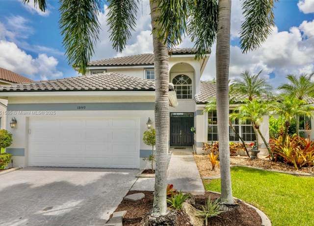 Property at 18449 NW 13th St, Pembroke Pines, FL 33029, 4 beds, 2.5 baths