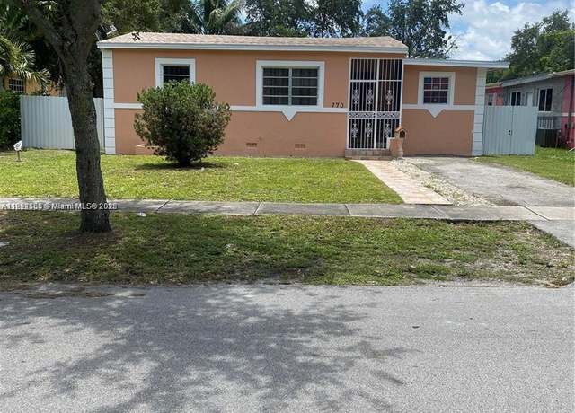 Property at 770 NW 133rd St, North Miami, FL 33168, 4 beds, 3 baths
