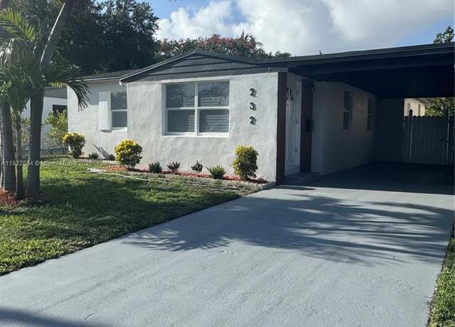 Property at 232 SW 22nd St, Fort Lauderdale, FL 33315, 3 beds, 2 baths