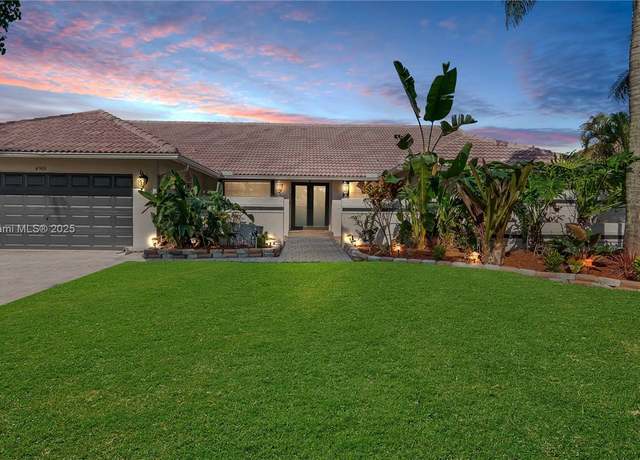 Property at 4901 NW 89th Ter, Coral Springs, FL 33067, 4 beds, 2.5 baths