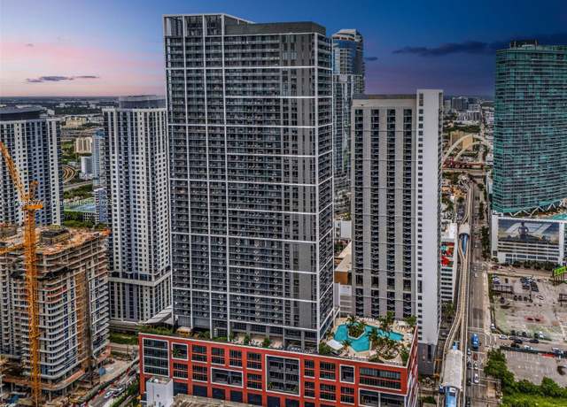 Property at 601 NE 1st Ave Unit LPH 4814, Miami, FL 33132, 1 bed, 1 bath