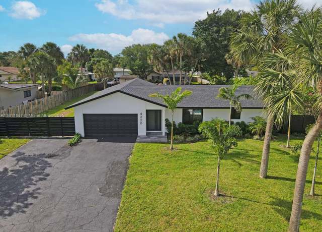 Property at 4220 SW 4th St, Plantation, FL 33317, 4 beds, 2 baths