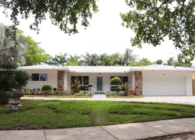 Property at 861 N Rainbow Dr, Hollywood, FL 33021, 3 beds, 2 baths