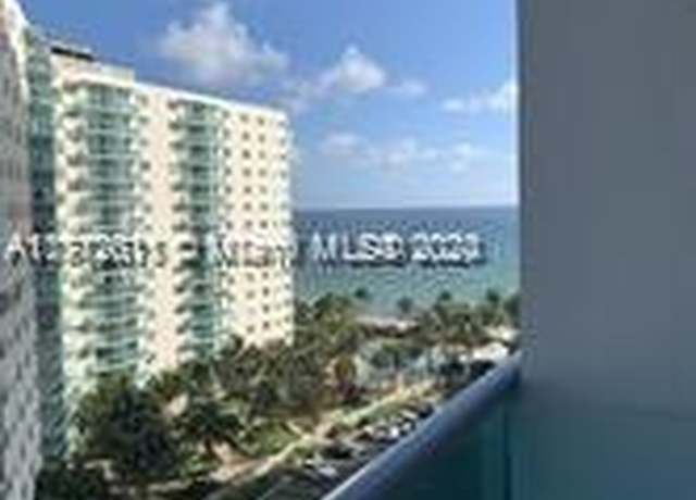 Property at 4001 S Ocean Dr Unit 10E, Hollywood, FL 33019, 1 bed, 1.5 baths