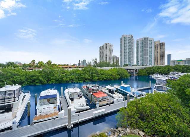 Property at 3575 Mystic Pointe Dr, Slip 32, Aventura, FL 33180