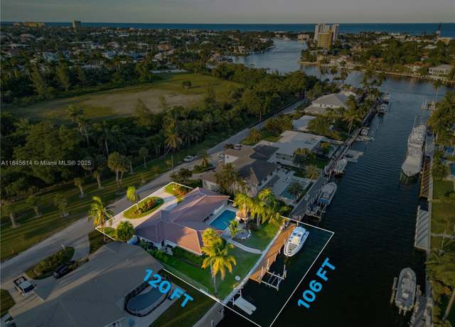 Property at 2880 NE 23rd Pl, Pompano Beach, FL 33062, 3 beds, 3 baths