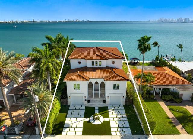 Property at 1460 S Treasure Dr, North Bay Village, FL 33141, 6 beds, 6.5 baths