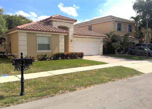 Property at 13216 SW 49th Ct, Miramar, FL 33027, 3 beds, 2 baths