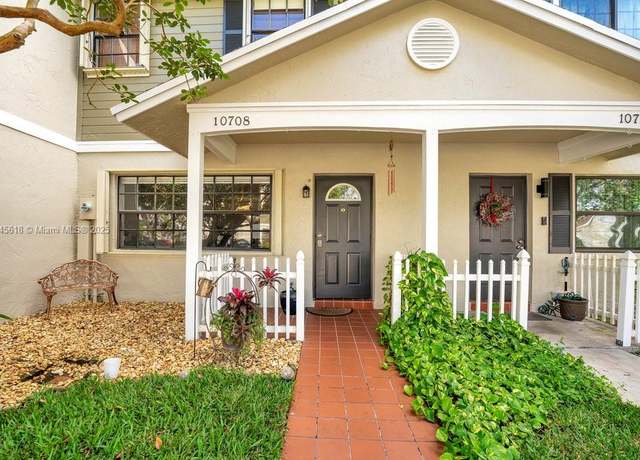 Property at 10708 NW 10th St #1, Pembroke Pines, FL 33026, 2 beds, 2.5 baths