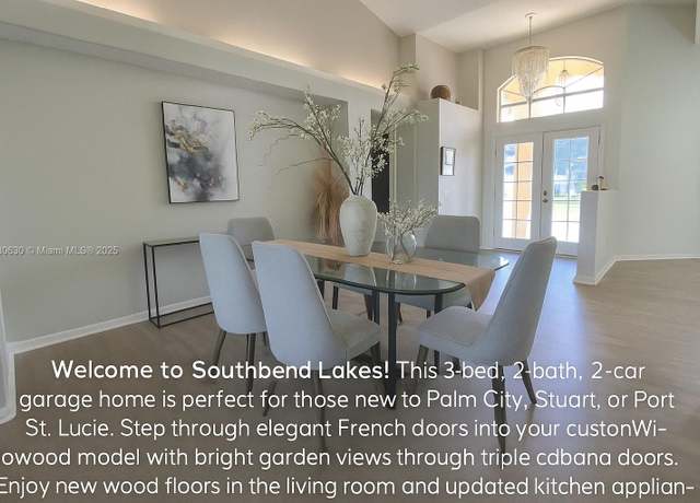 Property at 544 SE Nome Dr, Port St Lucie, FL 34984, 3 beds, 2 baths