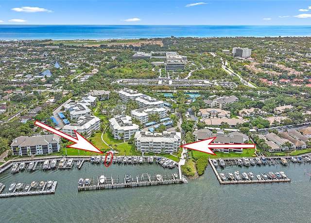 Property at 621 S Bay Colony Dr S Unit & Slip 13, Juno Beach, FL 33408, 3 beds, 2.5 baths
