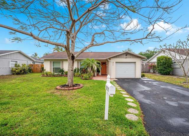 Property at 9771 NW 23rd St, Coral Springs, FL 33065, 3 beds, 2 baths