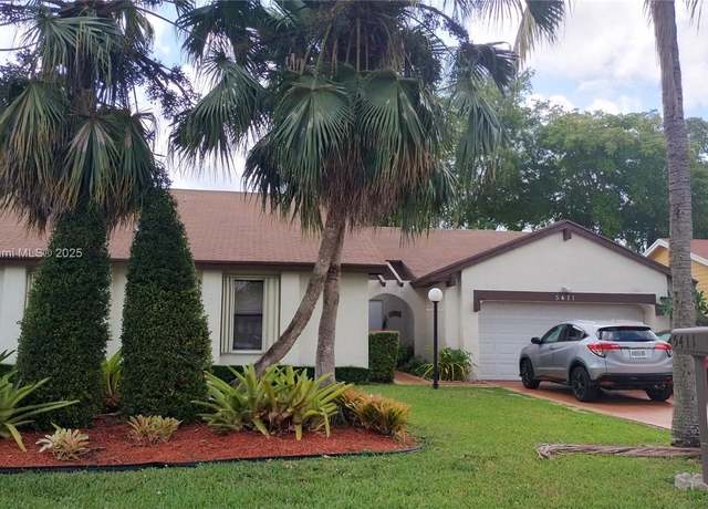 Property at 5411 SW 147th Ct, Miami, FL 33185, 4 beds, 2 baths