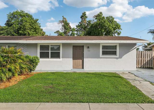 Property at 1932 SW 69th Ave, North Lauderdale, FL 33068, 2 beds, 1 bath