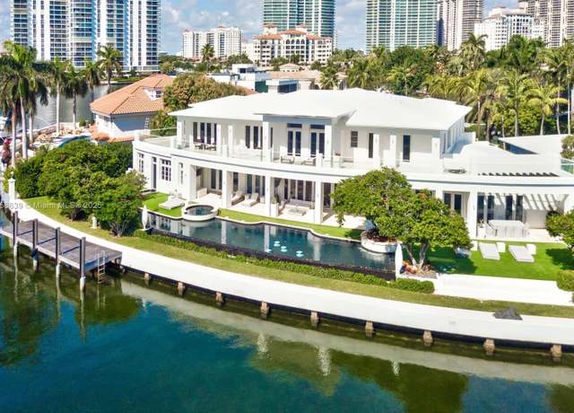 Property at 142 S Island, Golden Beach, FL 33160, 6 beds, 8.5 baths