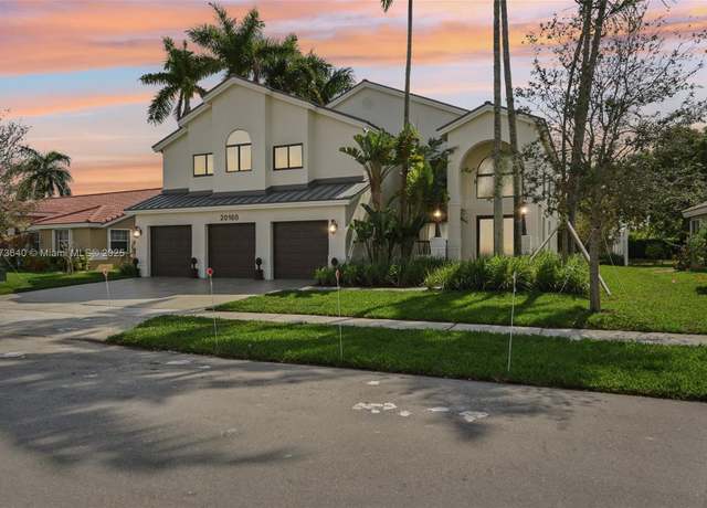 Property at 20160 NW 9th Dr, Pembroke Pines, FL 33029, 4 beds, 3 baths