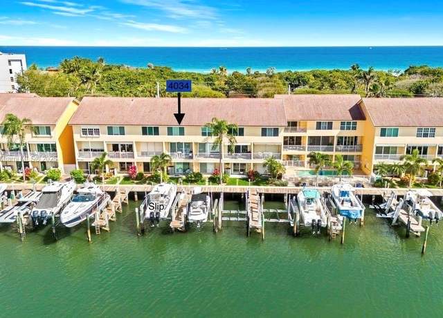 Property at 4034 N Ocean Dr, Hollywood, FL 33019, 3 beds, 3.5 baths