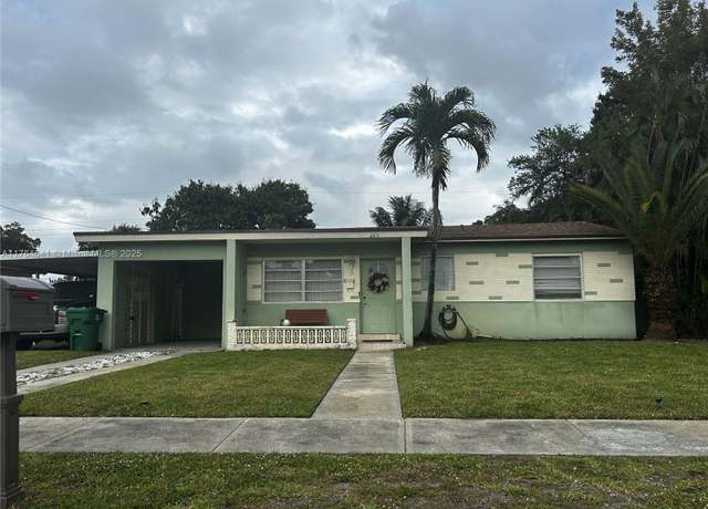 Property at 2211 SW 67th Ave, Miramar, FL 33023, 3 beds, 1 bath