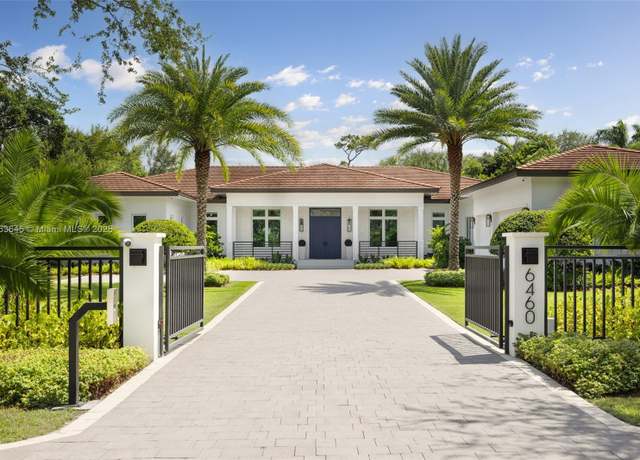 Property at 6460 SW 122nd St, Pinecrest, FL 33156, 6 beds, 7.5 baths