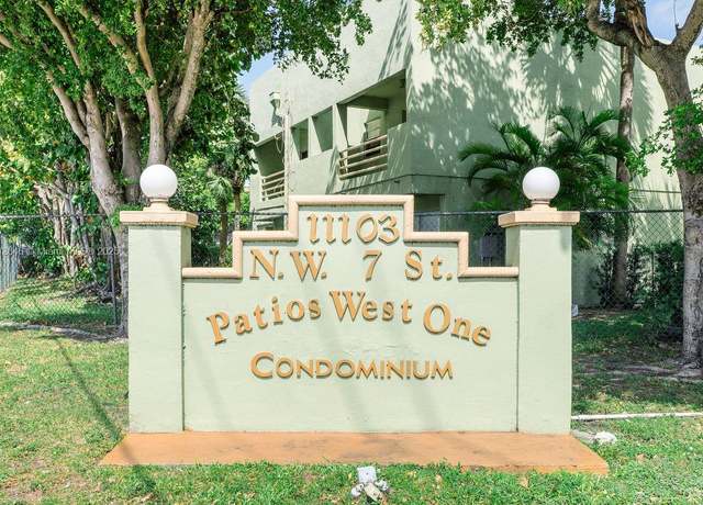 Property at 11091 NW 7th St #202, Miami, FL 33172, 2 beds, 2 baths