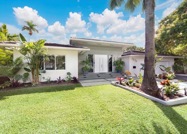 Property at 1270 NE 97th St, Miami Shores, FL 33138, 3 beds, 3.5 baths