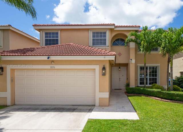 Property at 18196 SW 29th St, Miramar, FL 33029, 4 beds, 2.5 baths