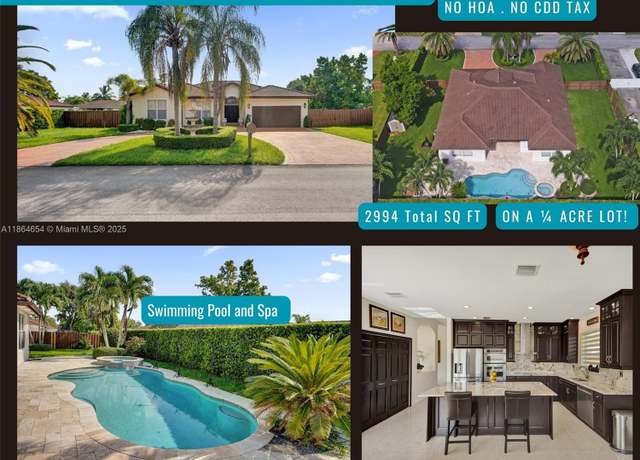 Property at 16137 SW 155th Ave, Miami, FL 33187, 4 beds, 2.5 baths